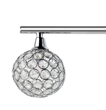 Maeve Iron/Glass Contemporary Glam LED Vanity Light - JONATHAN Y